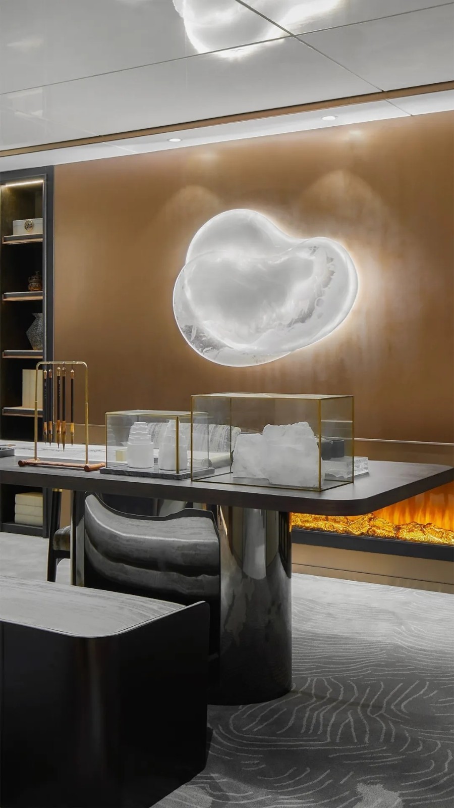 现代简约风格别墅室内设计家装案例-书房 现代简约风格别墅室内设计家装案例-书房