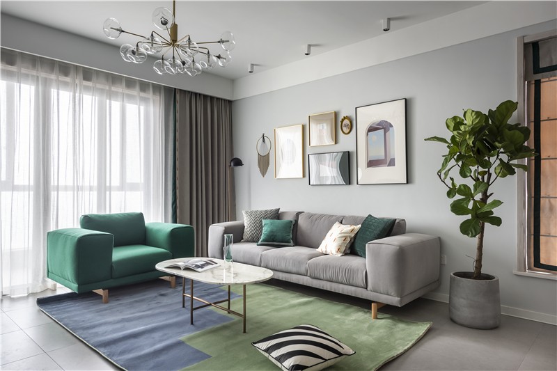 装修案例北欧风格室内装修效果图-客厅 装修案例北欧风格室内装修效果图-客厅