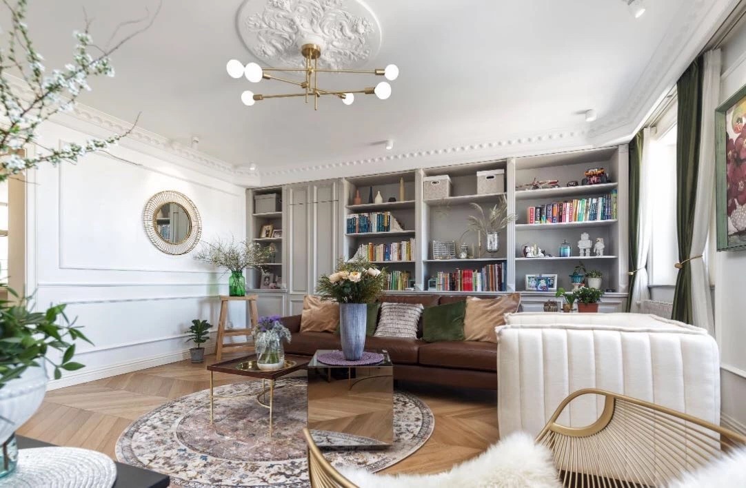 欧式现代风格家装设计室内装修效果图-客厅 欧式现代风格家装设计室内装修效果图-客厅