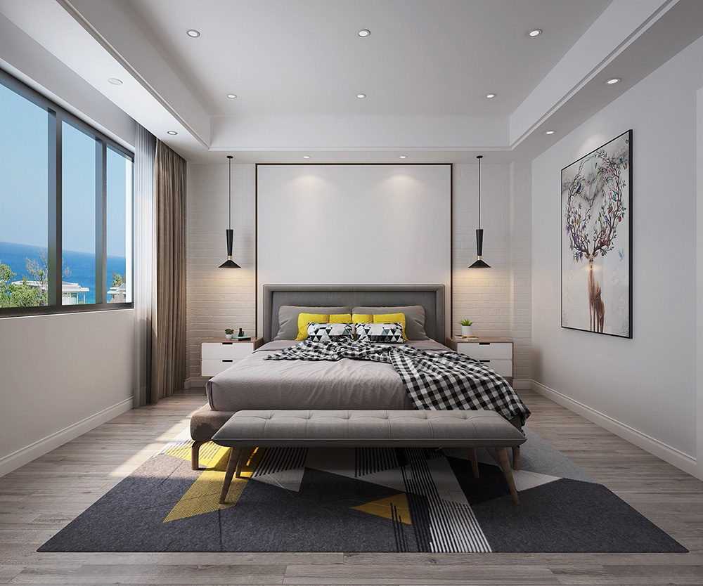 轻奢风格别墅装修设计效果图-碧桂园翠锦豪庭别墅470平米-别墅客卧装修设计 轻奢风格别墅装修设计效果图-碧桂园翠锦豪庭别墅470平米-别墅客卧装修设计