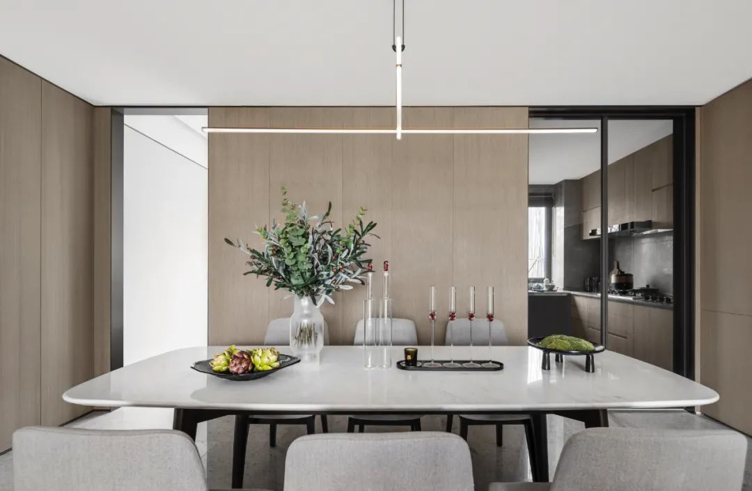 现代简约风格室内设计家装案例-餐厅 现代简约风格室内设计家装案例-餐厅
