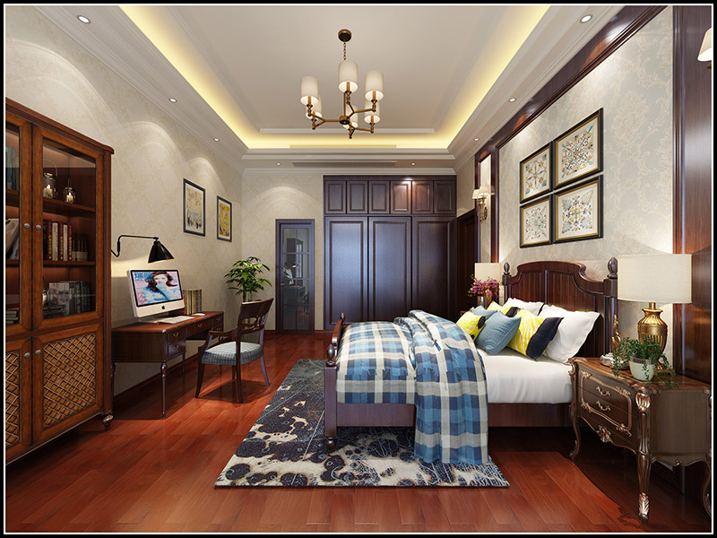 欧式风格别墅装修设计效果图-南海湾别墅四层500平米-别墅装修设计卧室 欧式风格别墅装修设计效果图-南海湾别墅四层500平米-别墅装修设计卧室