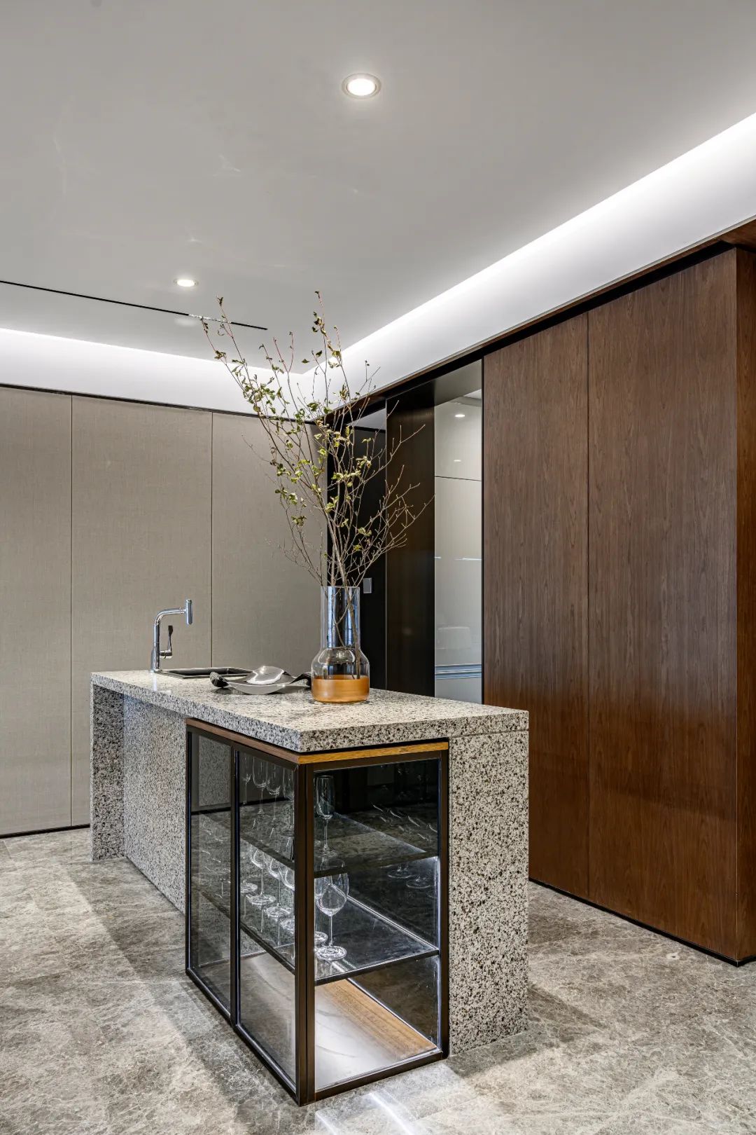 现代简约风格室内设计家装案例-吧台 现代简约风格室内设计家装案例-吧台